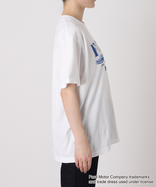GOOD ROCK SPEED(グッドロックスピード)の「GOOD ROCK SPEED/グッドロックスピード SLOBE別注 FORD TEE(Tシャツ/カットソー・レディース・ライトグレー/ホワイト・FREE)」の18枚目の写真