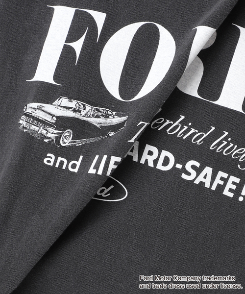 GOOD ROCK SPEED(グッドロックスピード)の「GOOD ROCK SPEED/グッドロックスピード SLOBE別注 FORD TEE(Tシャツ/カットソー・レディース・ライトグレー/ホワイト・FREE)」の8枚目の写真