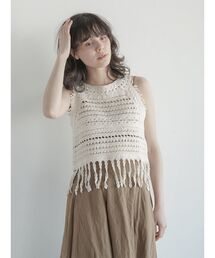 FIKA. ベスト 楽天市場】FIKA. Flower quilting vest フラワーキルティング