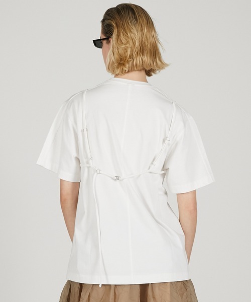 PRANK PROJECT（プランクプロジェクト）の「ブラレットレイヤードTEE / Bralette Layered Tee（Tシャツ/カットソー・レディース・ブラウン/ホワイト/ブラック・FREE）」の5枚目の写真