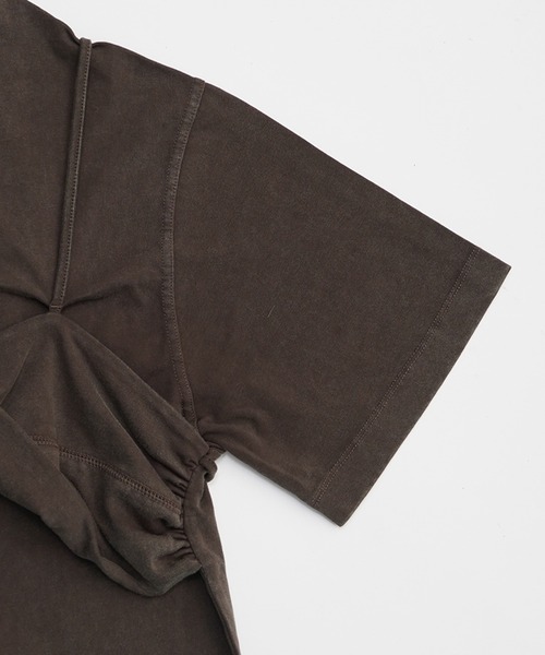 PRANK PROJECT（プランクプロジェクト）の「ブラレットレイヤードTEE / Bralette Layered Tee（Tシャツ/カットソー・レディース・ブラウン/ホワイト/ブラック・FREE）」の21枚目の写真