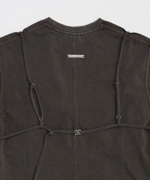 PRANK PROJECT（プランクプロジェクト）の「ブラレットレイヤードTEE / Bralette Layered Tee（Tシャツ/カットソー・レディース・ブラウン/ホワイト/ブラック・FREE）」の20枚目の写真