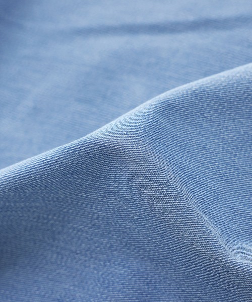 n'OrLABEL（ノアールレーベル）の「【機能素材】『ジャージーデニムベイカーパンツ』（デニムパンツ・レディース・ブルー/ネイビー/ライトブルー・2/1）」の5枚目の写真