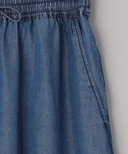 coen(コーエン)の「ライトデニムイージーワイドパンツ(デニムパンツ・レディース・ブラック/コバルトブルー・M/L)」の17枚目の写真