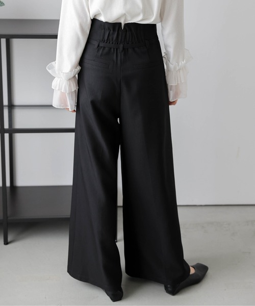 Lajour(ラジュール)の「日本製 ラップデザインパンツ(その他パンツ・レディース・アイボリー/ブラック/ネイビー・L/M)」の22枚目の写真
