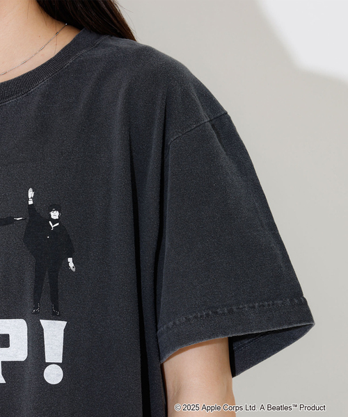 GOOD ROCK SPEED(グッドロックスピード)の「【GOOD ROCK SPEED】 Beatles Help Tシャツ(Tシャツ/カットソー・レディース・チャコールグレー・フリー)」の9枚目の写真