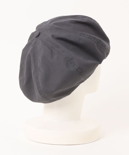 HUNTISM(ハンティズム)の「HUNTISM ハンティズム / 8Panel Beret 8パネルベレー帽 / htm251012(ハンチング/ベレー帽・メンズ・ブラック/グレー・FREE)」の3枚目の写真