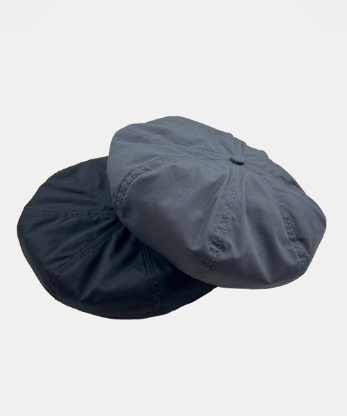 HUNTISM(ハンティズム)の「HUNTISM ハンティズム / 8Panel Beret 8パネルベレー帽 / htm251012(ハンチング/ベレー帽・メンズ・ブラック/グレー・FREE)」の2枚目の写真