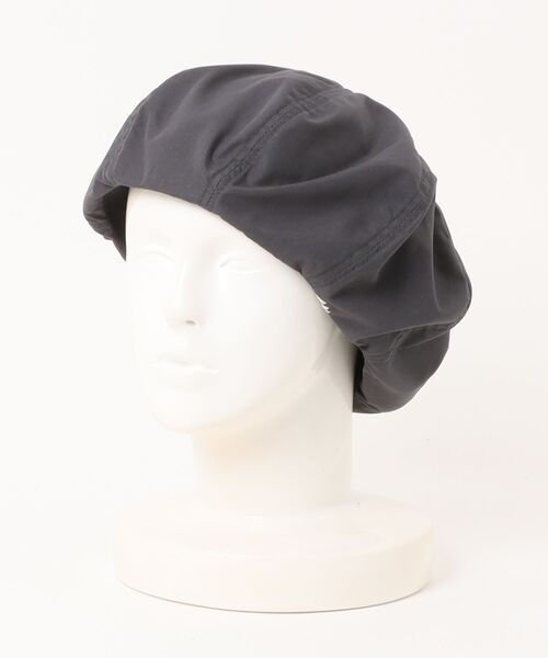 HUNTISM(ハンティズム)の「HUNTISM ハンティズム / 8Panel Beret 8パネルベレー帽 / htm251012(ハンチング/ベレー帽・メンズ・ブラック/グレー・FREE)」の4枚目の写真