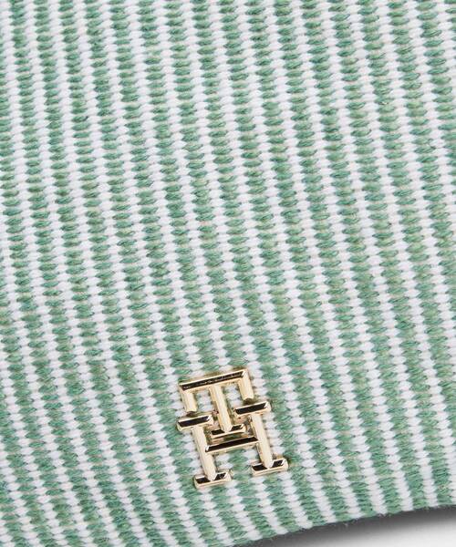 TOMMY HILFIGER（トミーヒルフィガー）の「プレミアムビーチスリングバッグ（ショルダーバッグ・レディース・ベージュ/グリーン・FREE）」の8枚目の写真