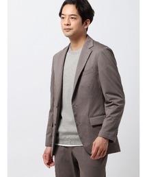 ※ほぼ未使用品【SUIT SQUARE】ビジネスジャケット ベージュ SUIT SQUARE|スーツスクエア(メンズ)のスーツジャケット