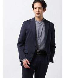 SUIT SQUARE（スーツスクエア）の「スマみえジャケット ウォッシャブル ストレッチ Breeze Cool 織柄（スーツジャケット）」