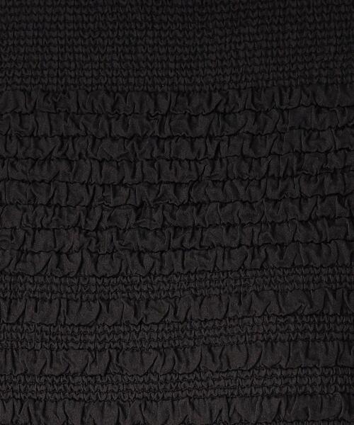 DRESSTERIOR（ドレステリア）の「【洗える/伸縮性】フリルジャージTシャツ（Tシャツ/カットソー・レディース・ブラウン系その他/ブラック/ホワイト・38/36/34）」の19枚目の写真