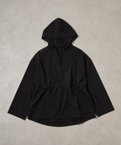 Vネックフード付きラッシュガード