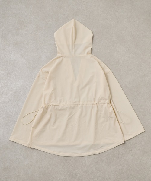 Vネックフード付きラッシュガード