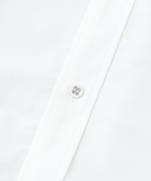 WHITE MOUNTAINEERING（ホワイトマウンテニアリング）の「White Mountaineering WIDE GUSSET SLEEVE BOX STRIPE シャツ（シャツ/ブラウス・メンズ・ホワイト・2/1）」の6枚目の写真