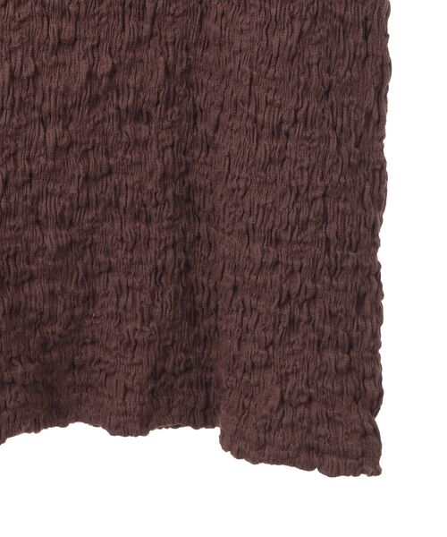 Green　Parks（グリーンパークス）の「表面感タンクトップ（タンクトップ・レディース・グリーン/アイボリー/ブラウン/ブラック・FREE）」の6枚目の写真