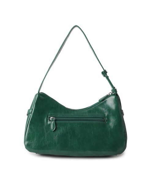 VIS（ビス）の「フロントベルトショルダーバッグ（ハンドバッグ・レディース・ブラック/ダークグリーン/シルバー・FREE）」の18枚目の写真