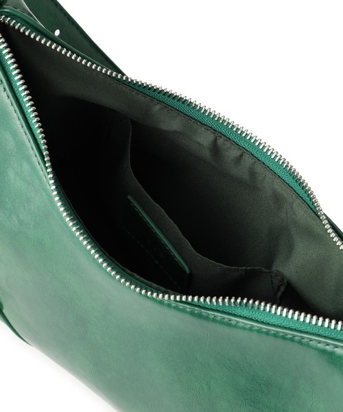 VIS（ビス）の「フロントベルトショルダーバッグ（ハンドバッグ・レディース・ブラック/ダークグリーン/シルバー・FREE）」の20枚目の写真