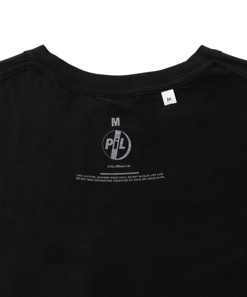 PIL バンドTシャツ M パブリックイメージリミテッド ブラック 黒 ロック PiL パブリック イメージ リミテッド Tシャツ Public Image Ltd