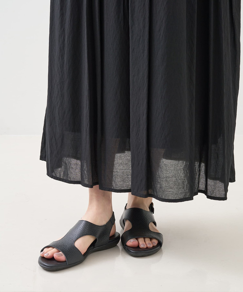 collex（コレックス）の「【ARTESANOS/アルティサノス】バックストラップサンダル（サンダル・レディース・ブラック/ダークブラウン・36/37/38）」の5枚目の写真