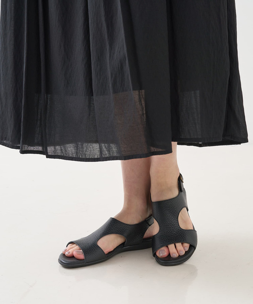collex（コレックス）の「【ARTESANOS/アルティサノス】バックストラップサンダル（サンダル・レディース・ブラック/ダークブラウン・36/37/38）」の6枚目の写真