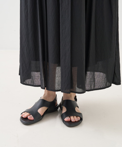 collex（コレックス）の「【ARTESANOS/アルティサノス】バックストラップサンダル（サンダル・レディース・ブラック/ダークブラウン・36/37/38）」の7枚目の写真