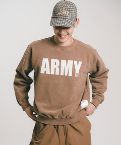 【TOP KHAKI】ARMYクルーネックスウェット