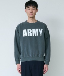 【TOP KHAKI】ARMYクルーネックスウェット