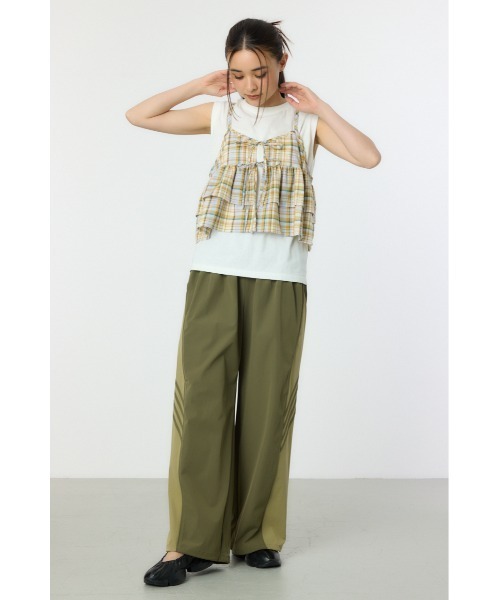 RODEO CROWNS WIDE BOWL（ロデオクラウンズワイドボウル）の「サマーチェックマルチウェイキャミソール（キャミソール・レディース・グリーン系その他/イエロー系その他/レッド系その他・FREE）」の15枚目の写真