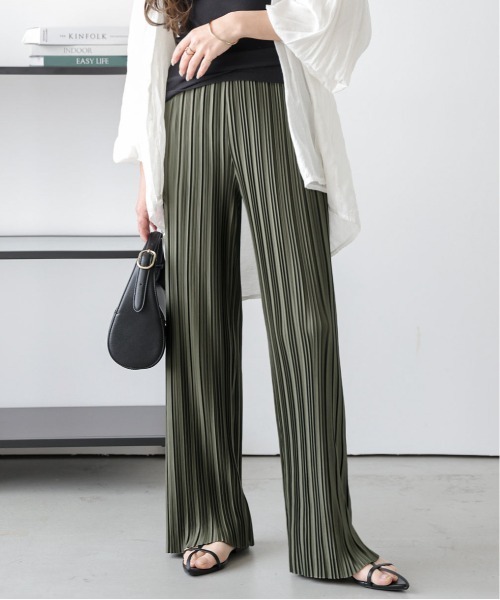 セール】プリーツパンツ（サロペット/オーバーオール）｜lesperance