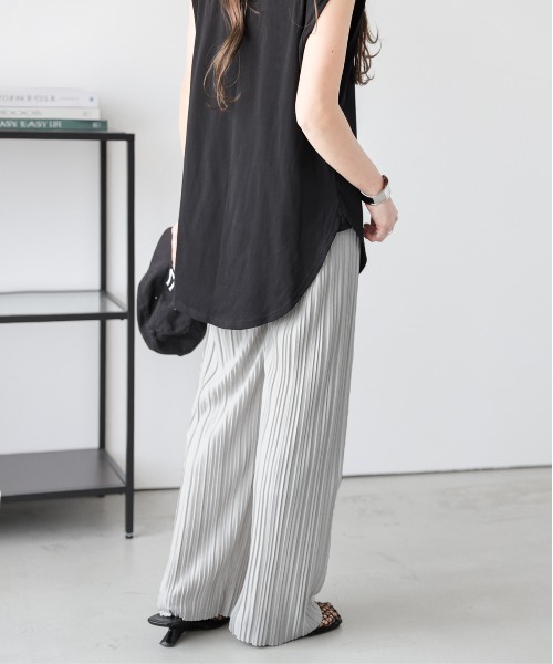セール】プリーツパンツ（サロペット/オーバーオール）｜lesperance