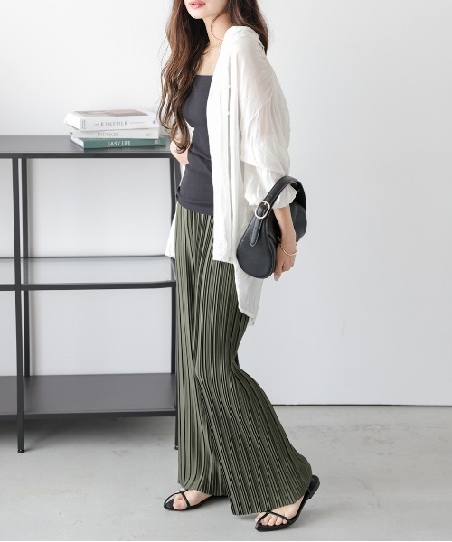 セール】プリーツパンツ（サロペット/オーバーオール）｜lesperance