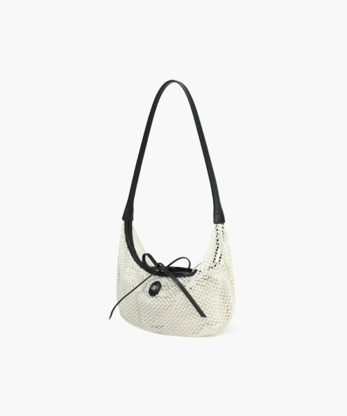 25SS新作★ショルダーバッグ【depound】AIRY NET BAG S★2色 airy net bag (shoulder) - (S)（ショルダーバッグ）｜depound
