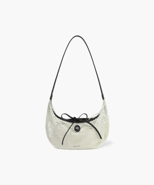 25SS新作★ショルダーバッグ【depound】AIRY NET BAG S★2色 airy net bag (shoulder) - (S)（ショルダーバッグ）｜depound