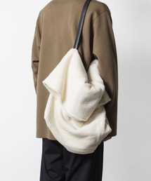 ATTACHMENT | WO/ALPACA ボア ショルダーバッグ / WO/ALPACA BOA SHOULDER BAG(ショルダーバッグ)
