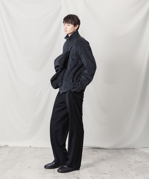 ATTACHMENT（アタッチメント）の「WO/ALPACA ボア ショルダーバッグ / WO/ALPACA BOA SHOULDER BAG（ショルダーバッグ・メンズ・オフホワイト/ダークグレー・ONE SIZE）」の13枚目の写真