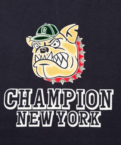Champion(チャンピオン)の「Champion/チャンピオン SHORT SLEEVE T-SHIRTS(mascot)(Tシャツ/カットソー・メンズ・モスグリーン/チャコールグレー・X-LARGE/LARGE/MEDIUM)」の4枚目の写真