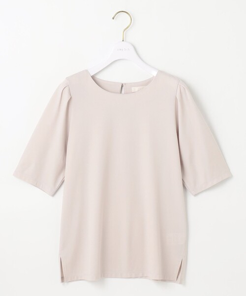 ANY SIS(エニィスィス)の「ハイストレッチスムースタックスリーブ カットソー(Tシャツ/カットソー・レディース・ダークグリーン系/ダークブラウン系/ネイビー系/ワイン系/アイボリー系/イエロー系・0)」の18枚目の写真