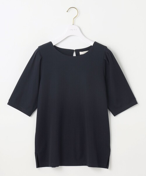 ANY SIS(エニィスィス)の「ハイストレッチスムースタックスリーブ カットソー(Tシャツ/カットソー・レディース・ダークグリーン系/ダークブラウン系/ネイビー系/ワイン系/アイボリー系/イエロー系・0)」の13枚目の写真