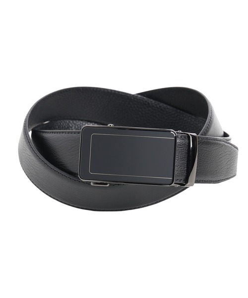 ETRÉ TOKYO 牛革ベルト　ブラック ETRE TOKYO - サークルバックルベルト - BLACK | ADDICT WEB SHOP