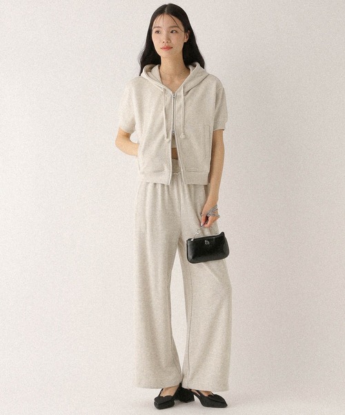 Heather(ヘザー)の「ダブルZIPフーディ 497312(パーカー・レディース・グレー系その他/グレー/スミクロ/オートミール・FREE)」の5枚目の写真