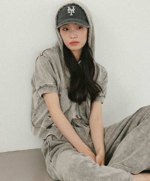 パーカー 2WAYフーディー / 2WAY Hoodie レディース セール】ダブルZIPフーディ 497312（パーカー）｜Heather