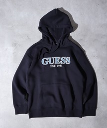 GUESS UNI L/SLV HOODIES フーディ パーカー