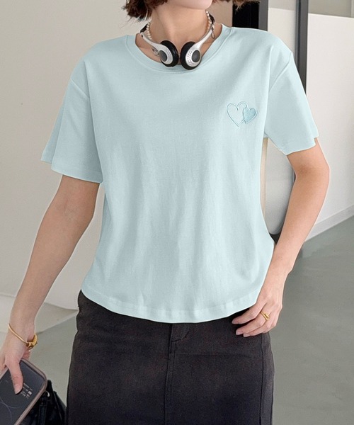 【極美品 希少】45R ★ インディゴ ギマニット アート更紗Tシャツ M BLACK_a09dece3-9902-4b01-886d-
