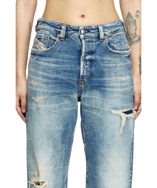 DIESEL(ディーゼル)の「ウィメンズ デニムパンツ REGULAR 1988 D-ARK L.30(デニムパンツ・レディース・インディゴブルー・28inch/23inch/25inch/24inch/27inch/26inch/29inch/30inch)」の6枚目の写真