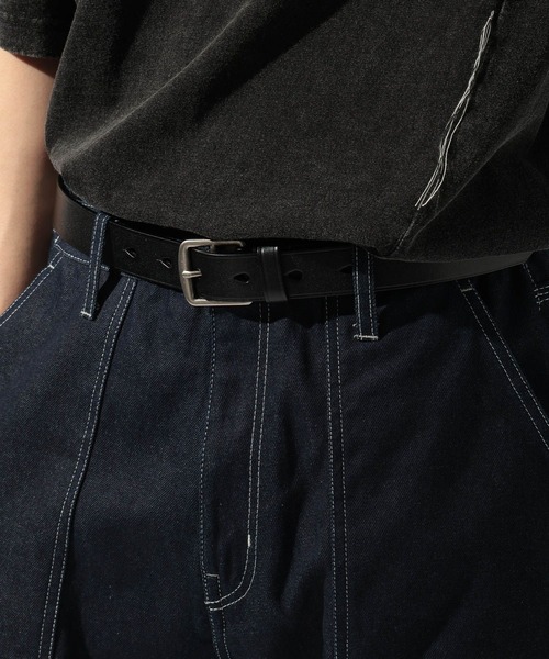 niko and...（ニコアンド）の「イタリアンレザーベルト（ベルト・メンズ・キャメル/ブラック・FREE）」の3枚目の写真