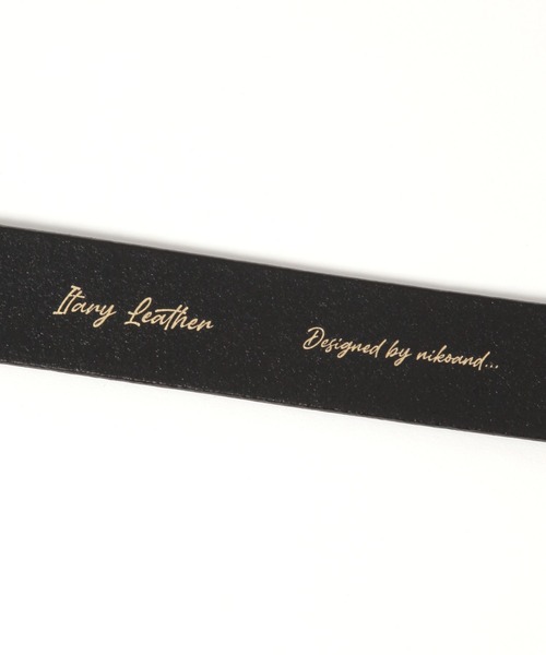 niko and...（ニコアンド）の「イタリアンレザーベルト（ベルト・メンズ・キャメル/ブラック・FREE）」の10枚目の写真