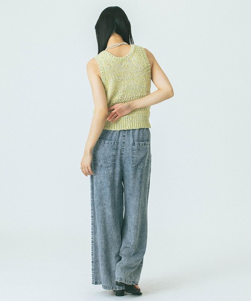 ニット セーター MULTI YARN KNIT TANK レディース MULTI YARN KNIT TANK（ニット/セーター）｜ROSE BUD（ローズ
