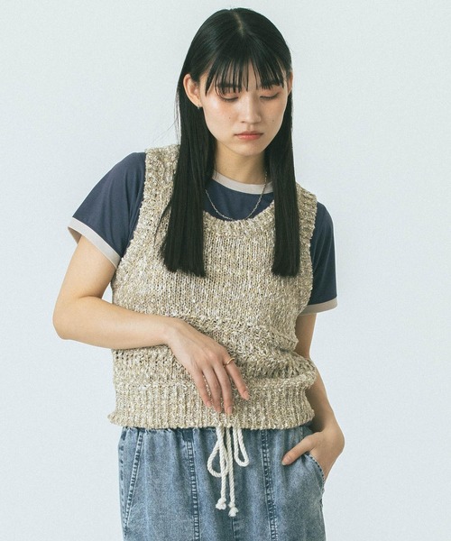 未使用ビジューバイカラーニット ROSE BUD ローズバッド トップス ニット 楽天市場】ROSE BUD（ニット・セーター｜トップス）：レディース
